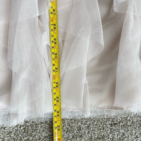 Rare Editions Lace Sequins Tulle Formal Dress Dance Bridal Flower Girl Gown 16 - Picture 13 of 15